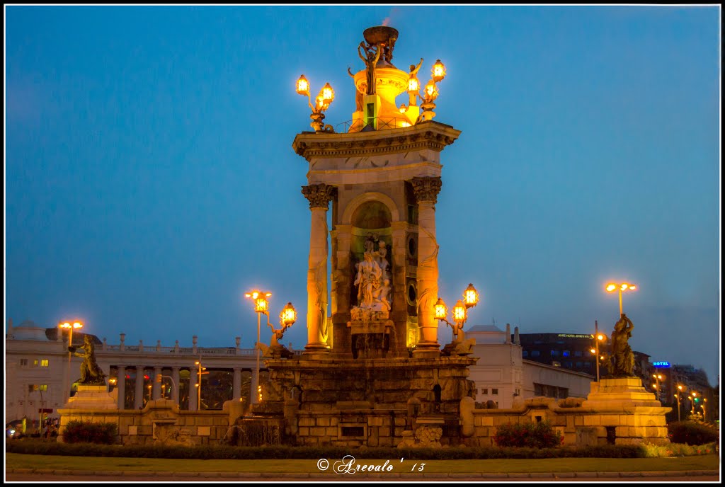 Plaza de España (Barcelona).***Square of Spain (Barcelona)***.