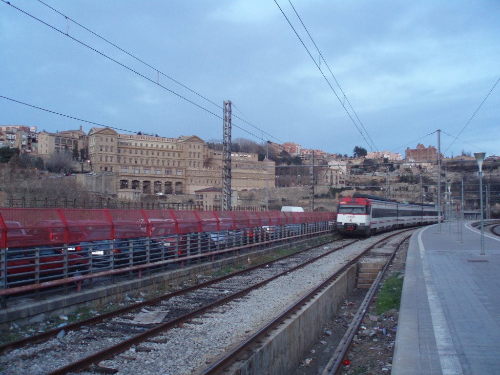 Estació ferroviària RENFE de Manresa, febrer 2007