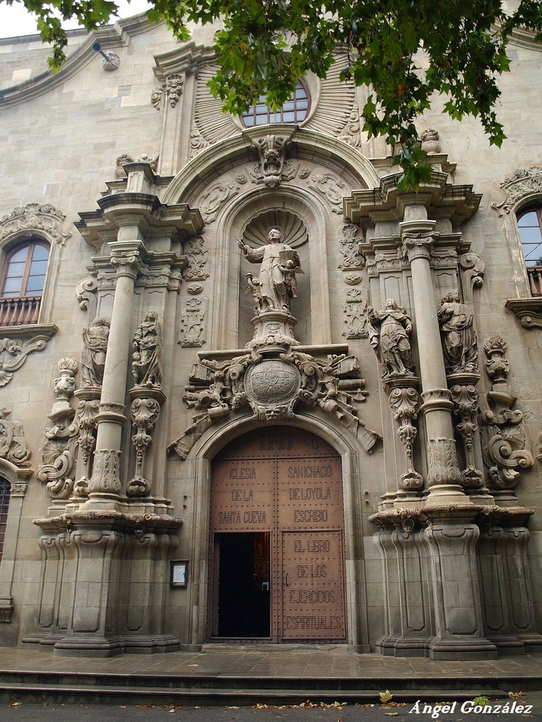 Fachada del Santuario de San Ignacio de loyola (Manresa)