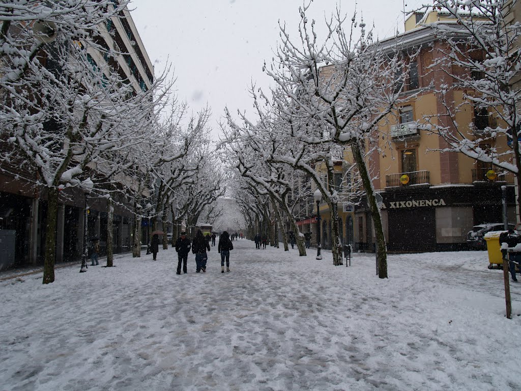 El passeig de Manresa