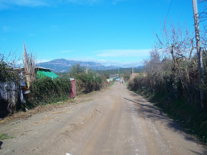 horts i la mola per el cami de castellar