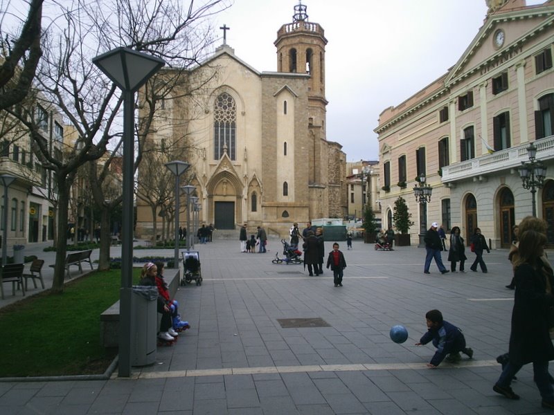 sabadell plaça sant roc