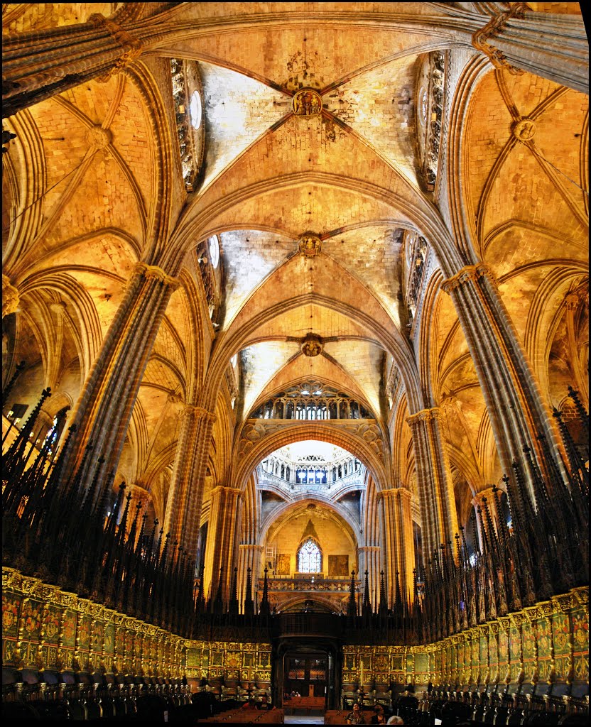 Barcelona Cathedral -  Pla de la Seu - El Barri Gotic - Catalunya - Spain - [By Stathis Chionidis]