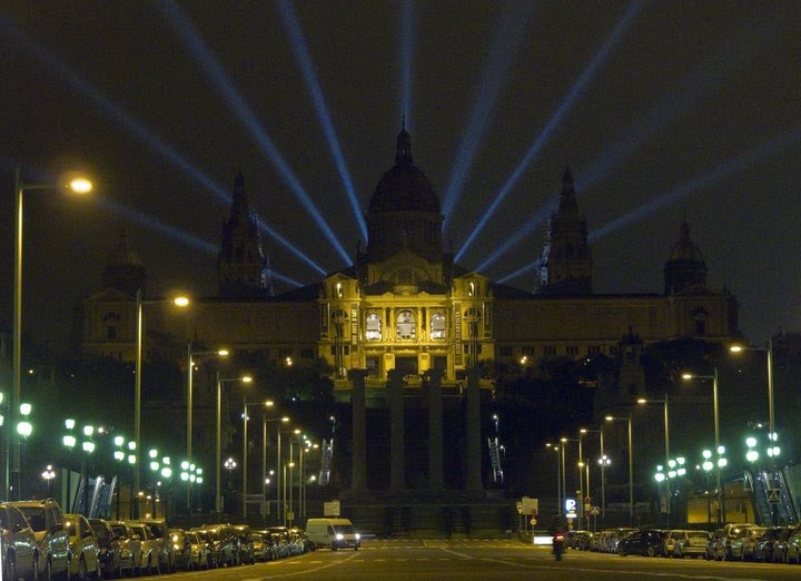 Museo nacional  by night