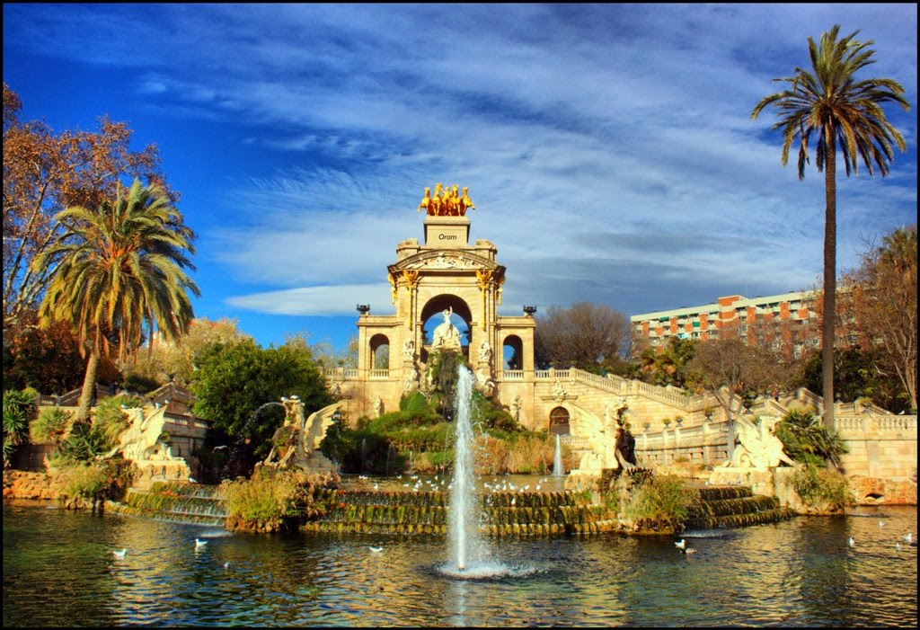 Jardin de la Ciudadela, Barcelone