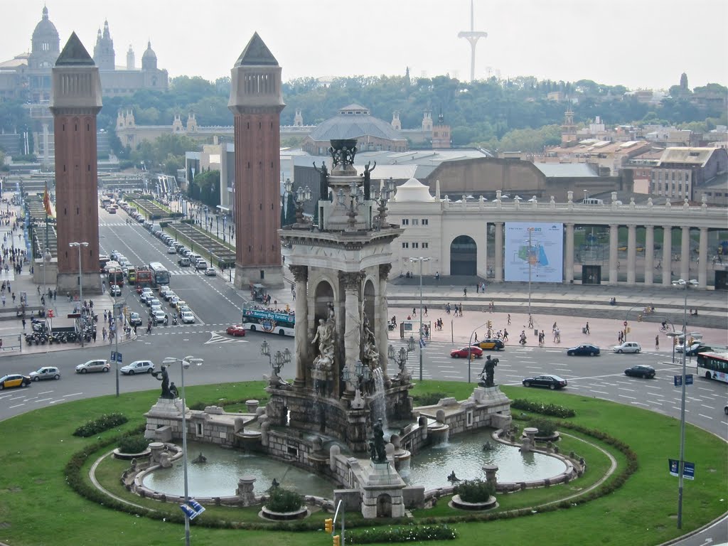 Plaça Espanya.