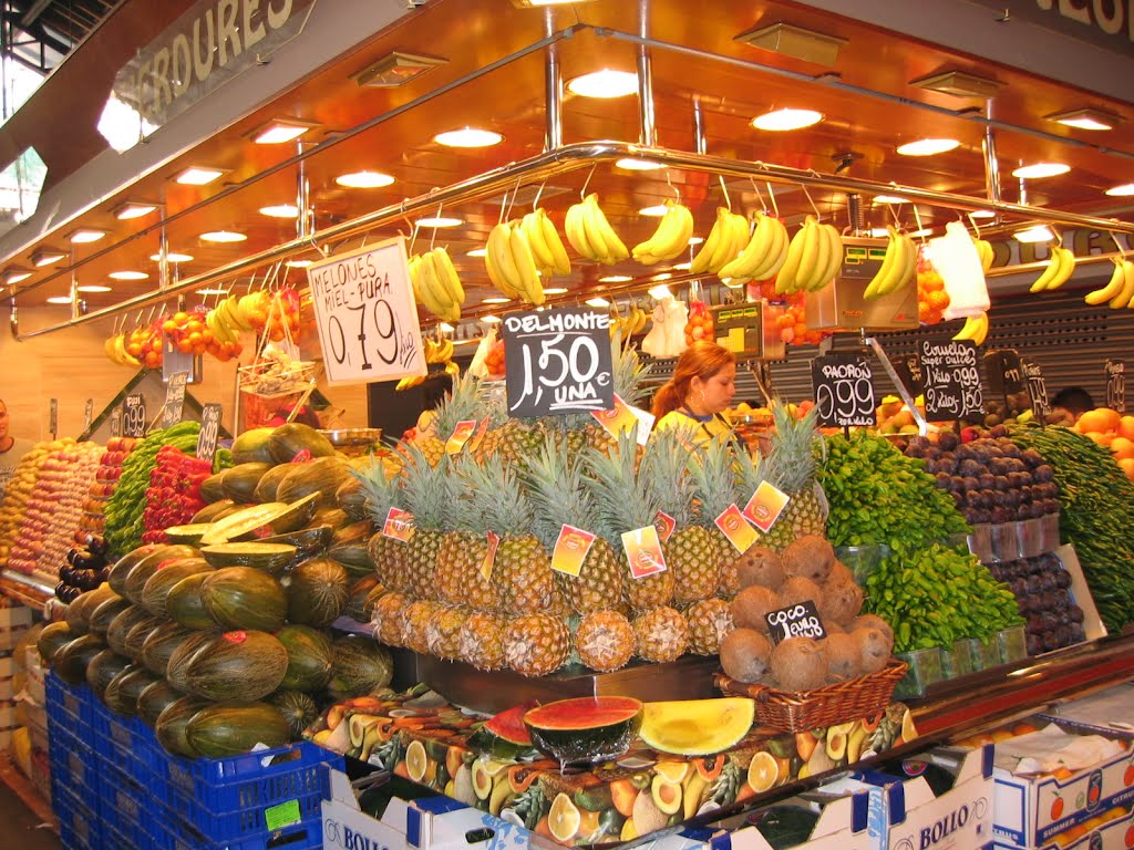 Mercat de la Boqueria - Barcellona