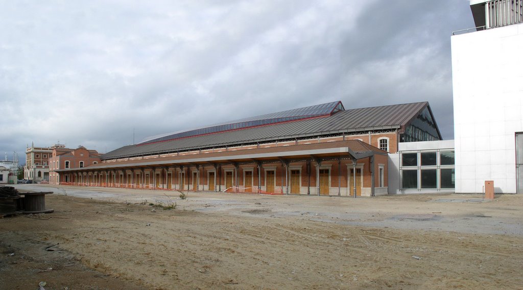 Antigua estación de Cádiz. Proyecto: Carlos Posada (arquitecto), Tifsa (ingeniería), Pablo Echávarri (arquitecto colaborador)
