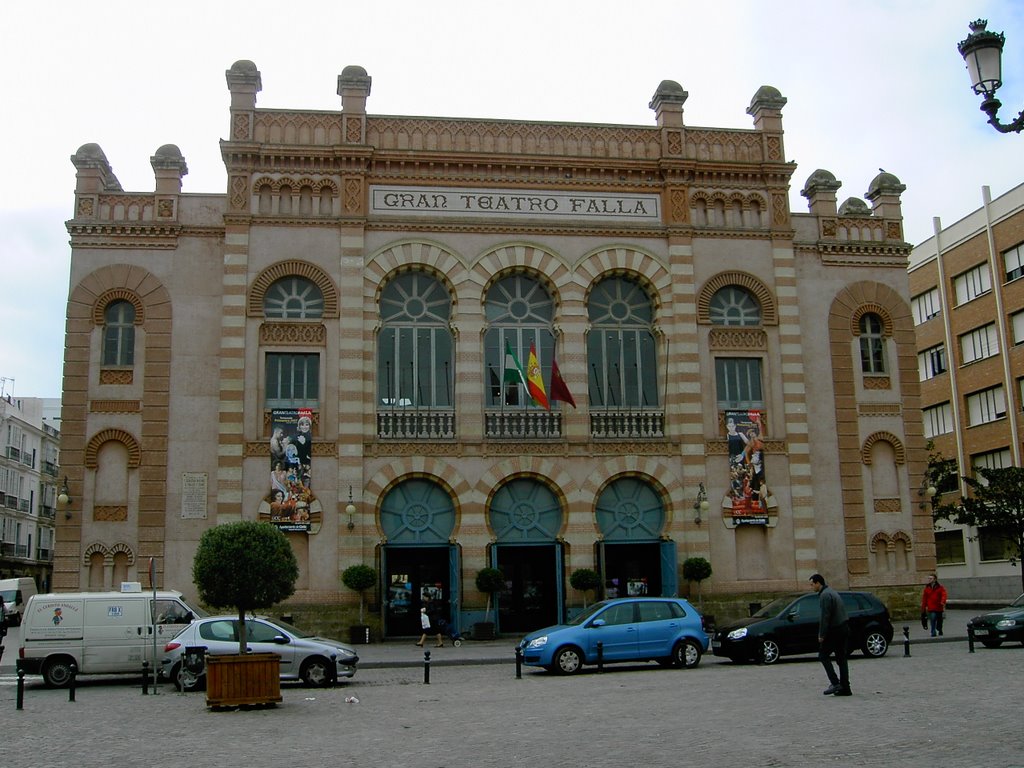 Cádiz; Gran Teatro Falla, (1905 Juan Cabrera de la Torre)