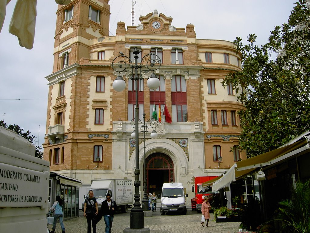 Cádiz: Plaza de las Flores, Edificio de Correos