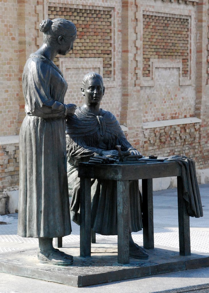 Estatuas en Cádiz (12-9-2007)