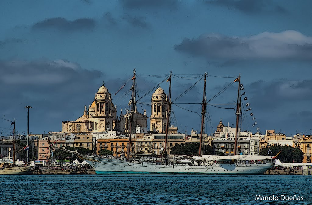 Elcano y la Catedral - Gran Regata Cadiz 2012
