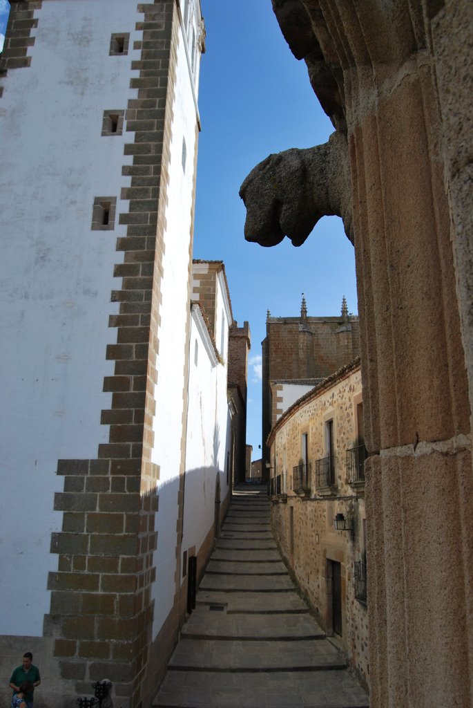 Calle Compañía, al lado de la iglesia de S Jorge