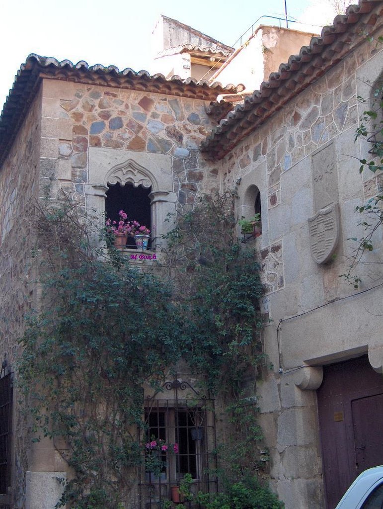 Cáceres.Calle Puerta de Mérida