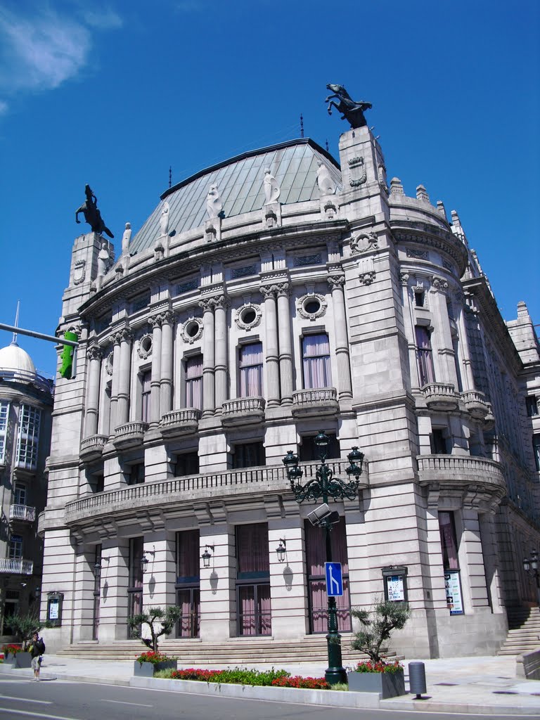 Teatro García Barbón. Vigo. Galicia. España. (Modernista y Neobarroco)