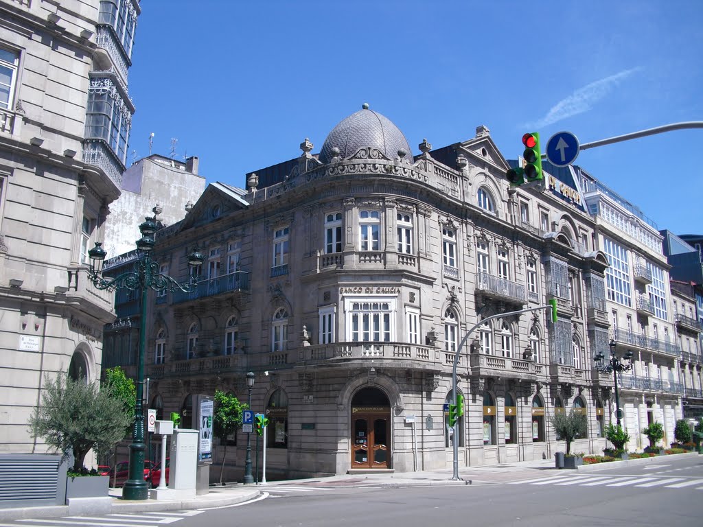 Edificio Banco Galicia. Vigo.