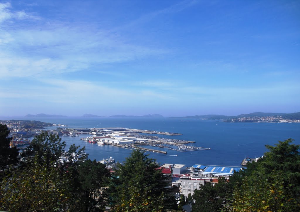 Vistas a la Ría desde El Castro.