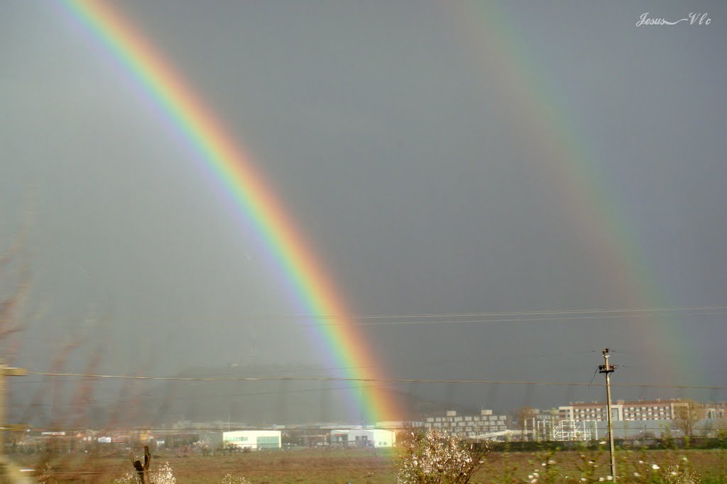 Doble Arco iris de primavera