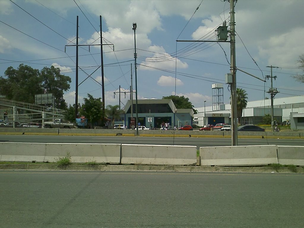 Estacion Colon, Tren ligero, Santa Maria Tequepexpan, Tlaquepaque, Jalisco, Mexico