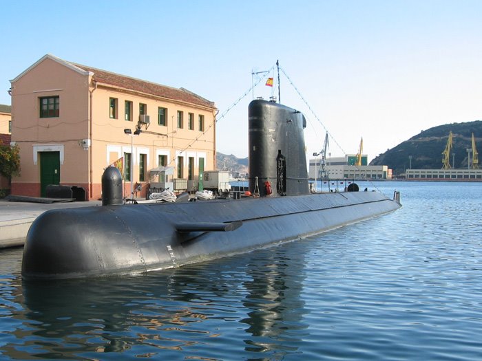 Submarino en el Arsenal