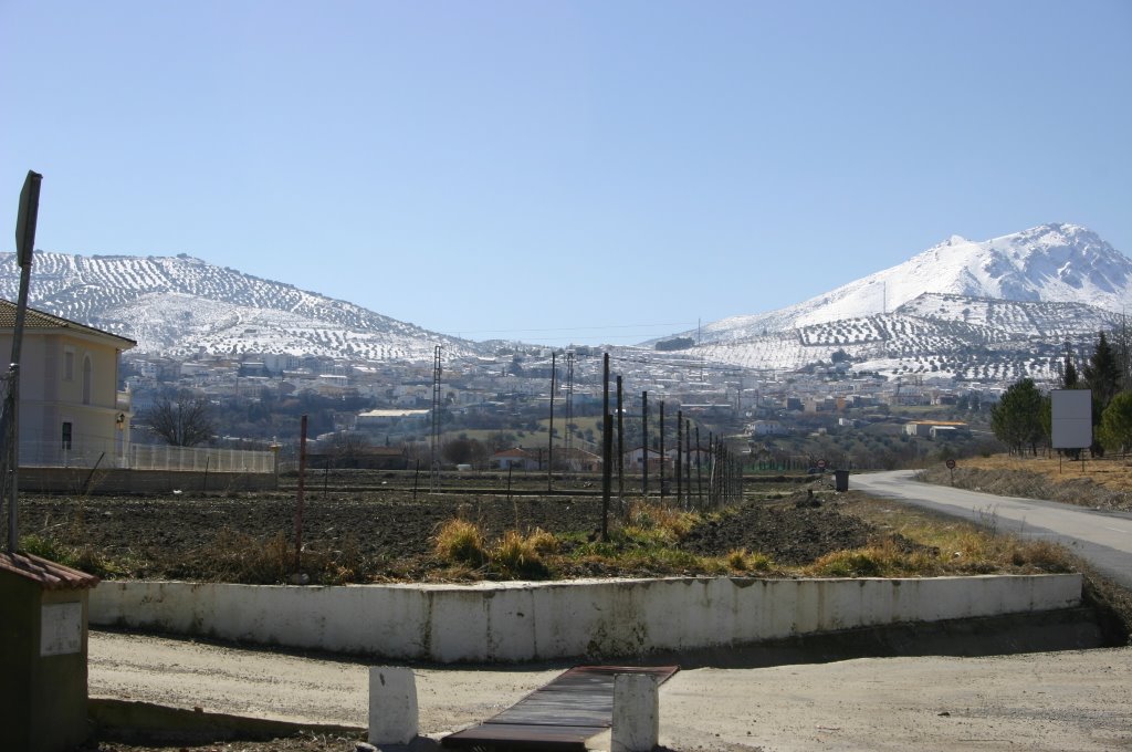 Priego-La Tiñosa con nieve