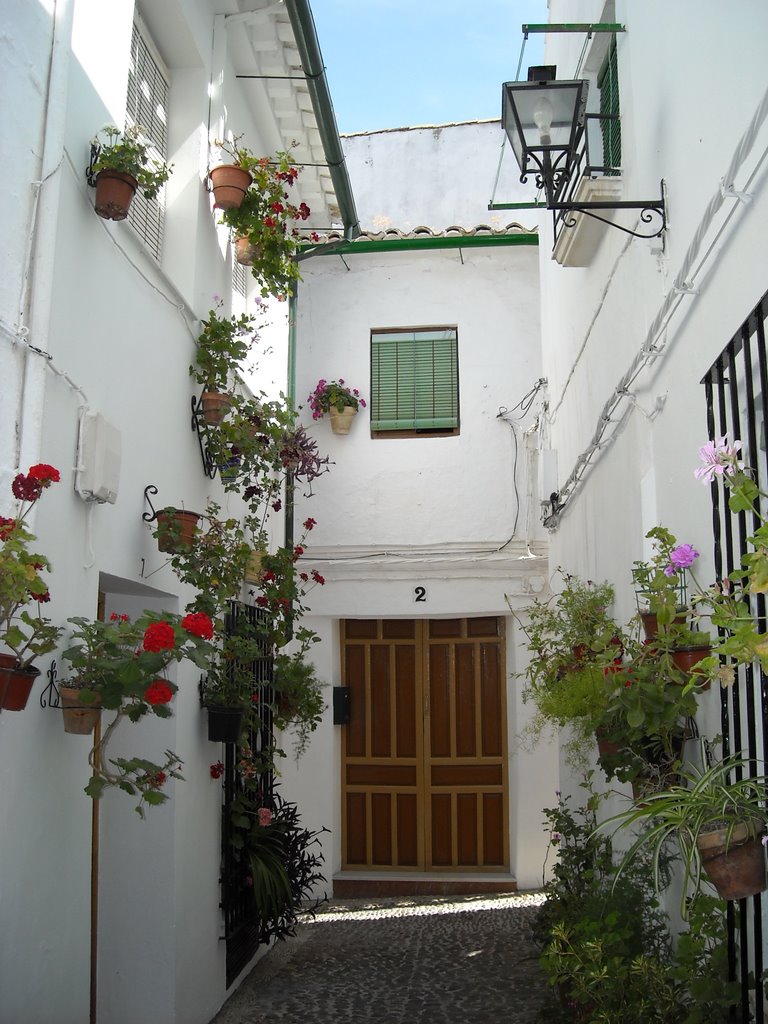 Calle de Priego en el barrio del Adarve. Junio de 2009