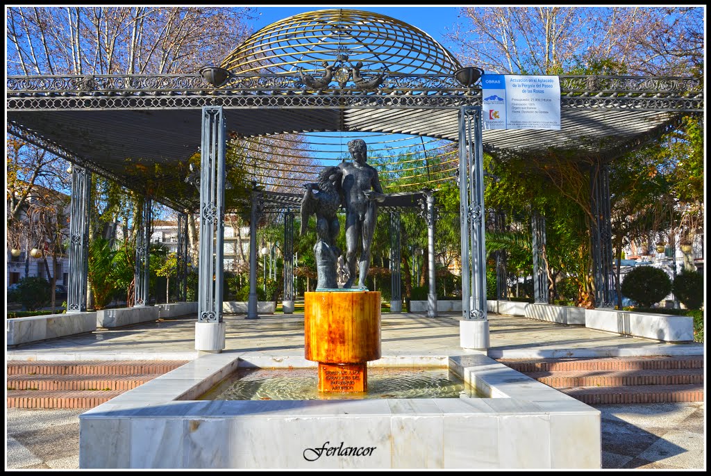 Jardines  en  el  Paseo  de  Colombia (f)