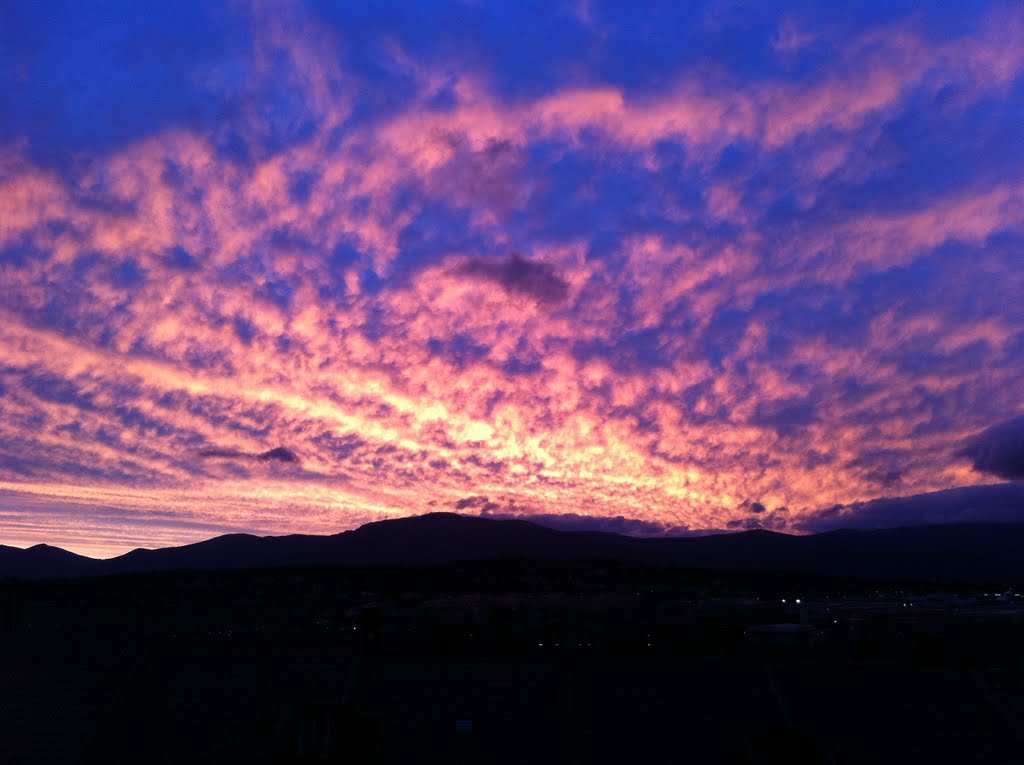 Atardecer con Nubes en la Sierra
