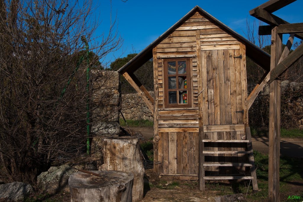 Cabaña. (Navalquejigo-Madrid).