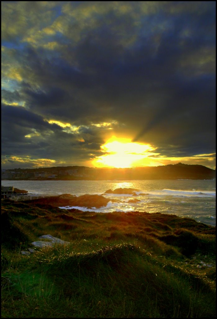TORRE DE HERCULES,(PUESTA DE SOL)