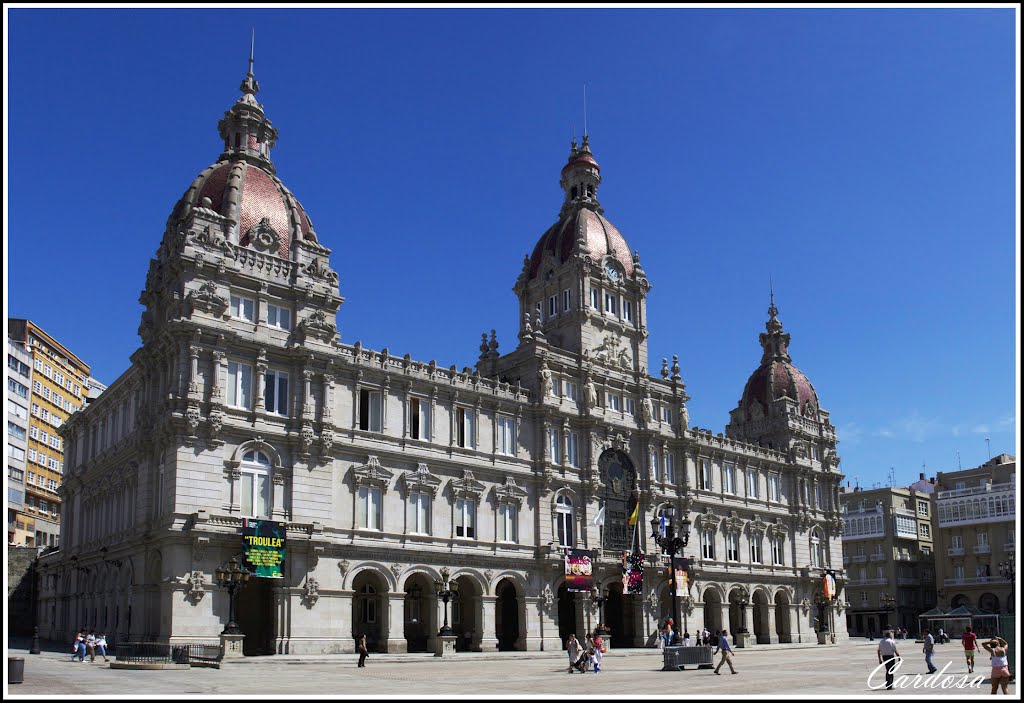 Plaza Maria Pita A Coruña  (Para ti Jesus)