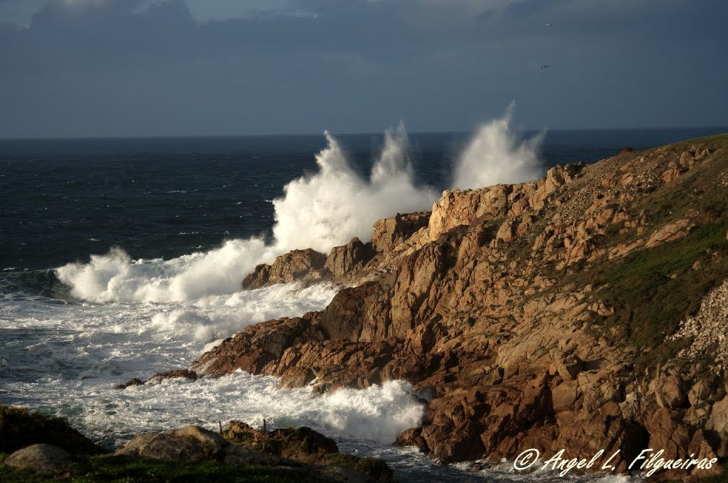 Marejada a fuerte marejada