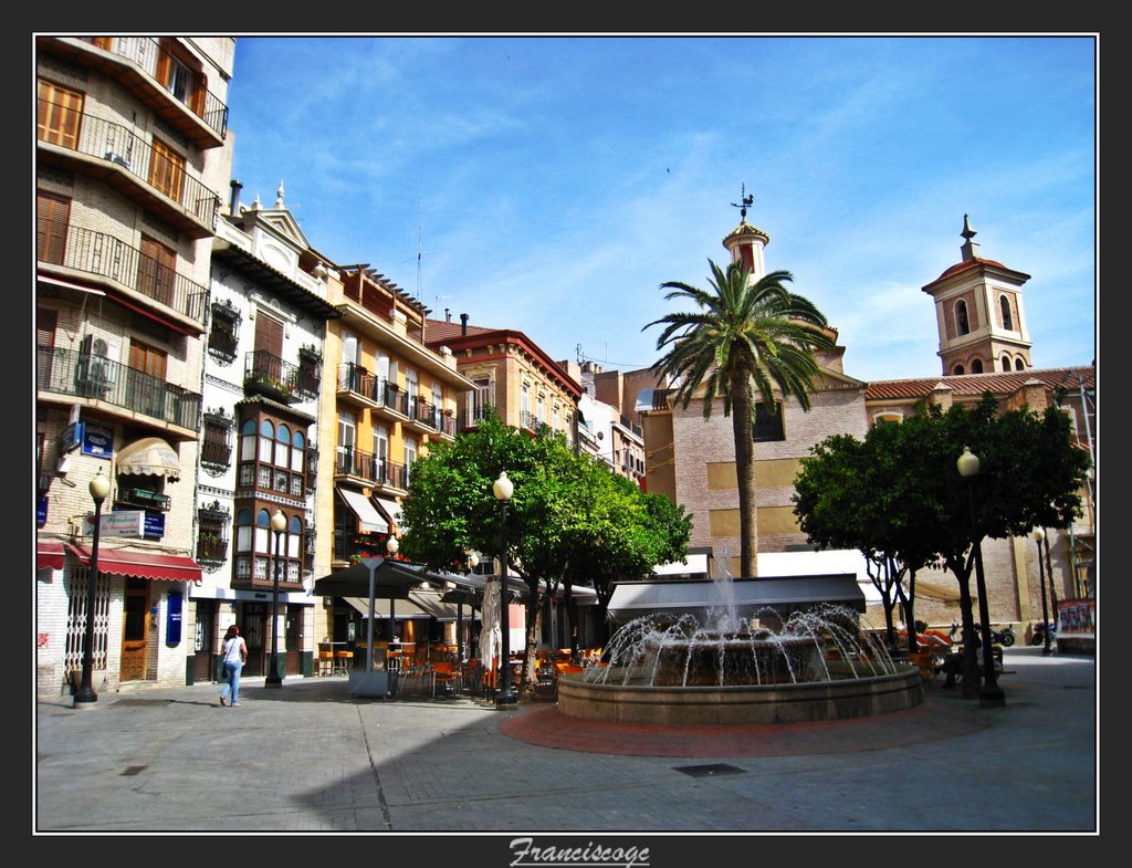 Plaza de Las Flores , con la palmera original.....(By FranciscoGC)