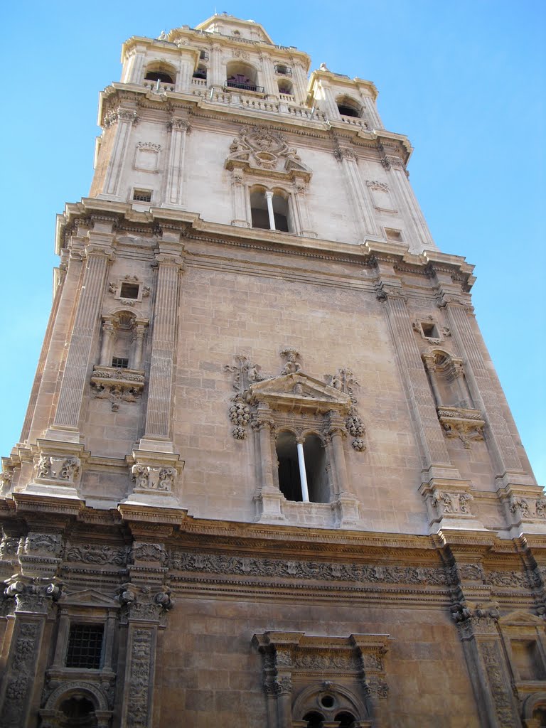 Torre Catedral de Murcia, España.