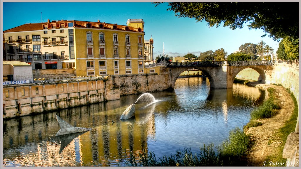 Murcia: Río Segura, su sardina y Puente Viejo.