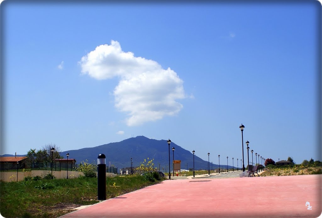 No es un volcán...