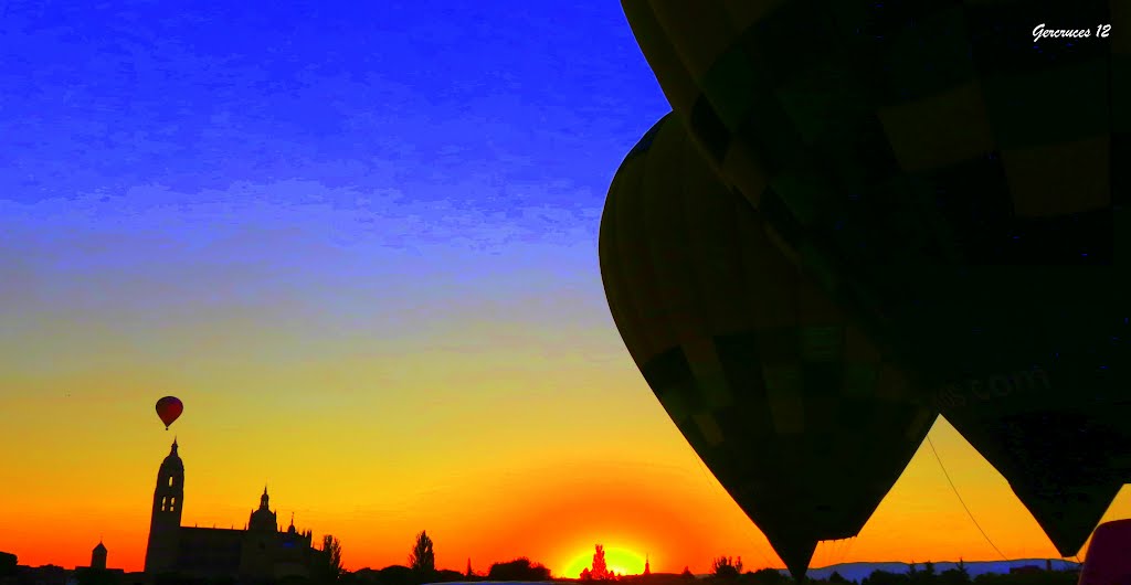 Amanecer en Segovia