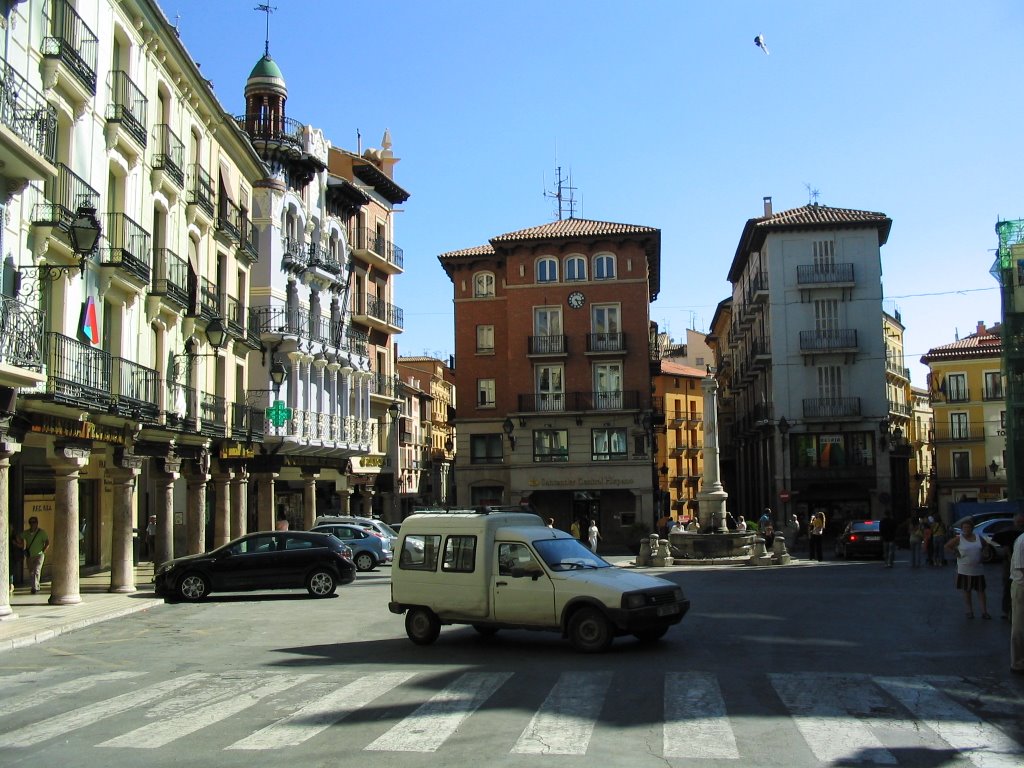 sul - Plaza del Torico - Teruel