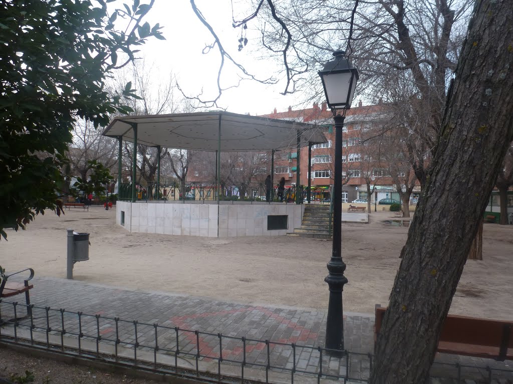 Quiosco de música en Valdemoro