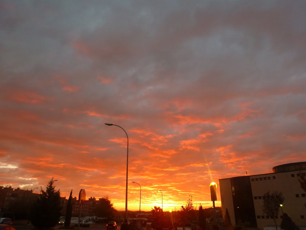 Amanecer en Valdemoro