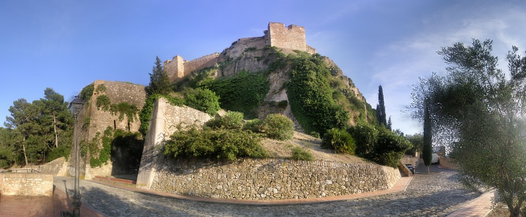 Vistes del Castell de la Suda desde el Passeig de Ronda