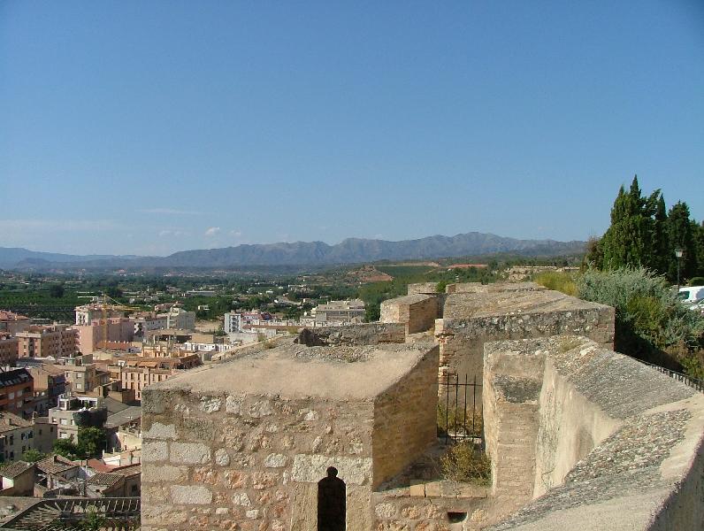 Vista sobre Tortosa y montaña
