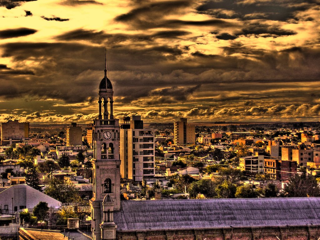 Atardecer desde el Depto.