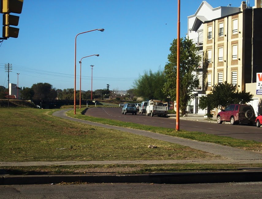 Calle Napostá, vista desde Calle Alsina