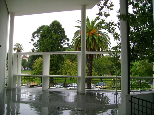 Casa Curutchet: terraza jardín