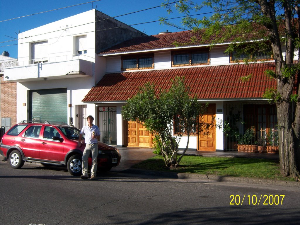 Dr Darío Iaconis en su casa