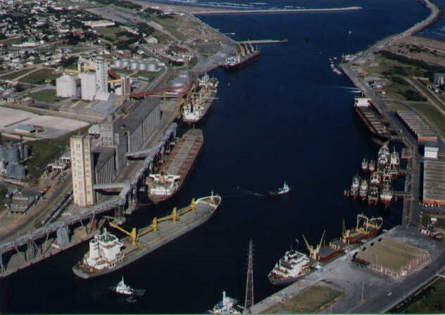 vista del puerto