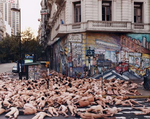 Spencer Tunick en Buenos Aires