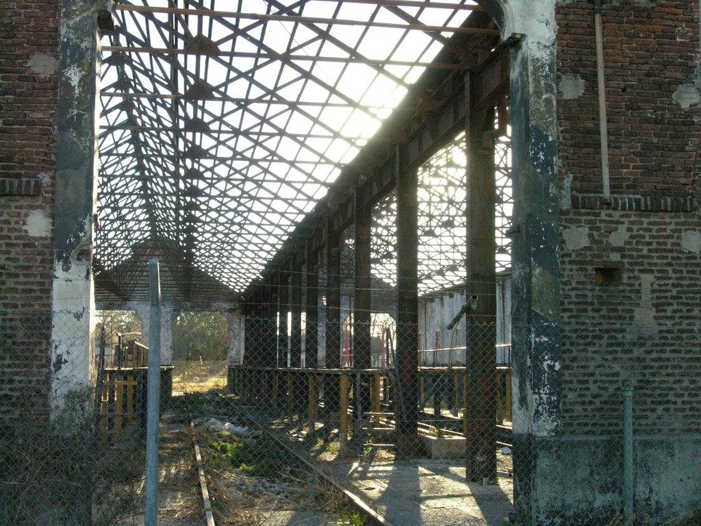 interior de uno de los talleres
