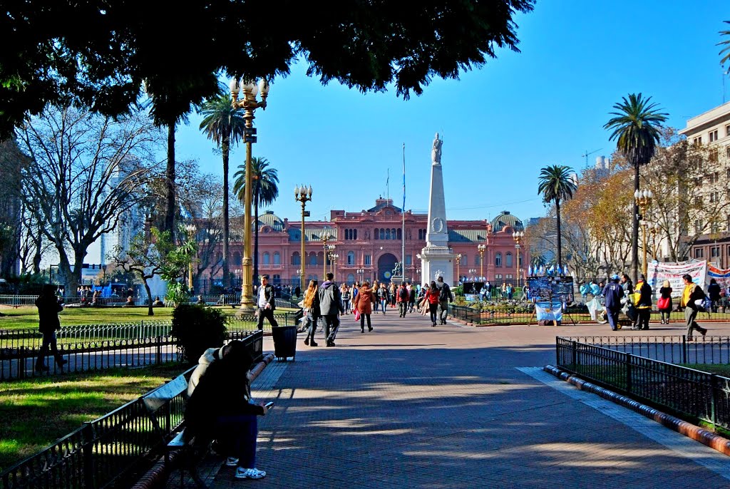 Buenos Aires -Plaza de Mayo-Casa Rosada